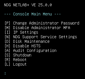 Change Administrator Password