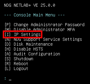 IP Settings