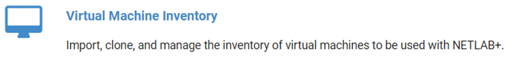 Virtual Machine Inventory