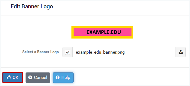 Edit Banner Logo